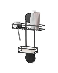Metropolitan Small Shower Caddy Matte Black
