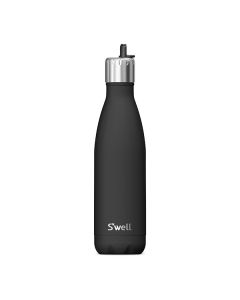 Swell 17oz Bottle w/Flip Straw Black