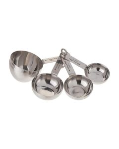 Kitchen Aid Set of 4 Stainless Steel Measuring Cups