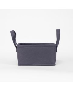 Mirabel Basket Grey Felt Small
