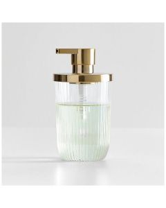 Elemental Fusion Glass Soap Pump