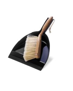 Bamboo Dust Pan Set
