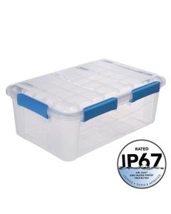 ezystorage Waterproof Clear Tote 32L