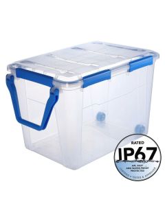 ezystorage Waterproof Clear Tote 100L