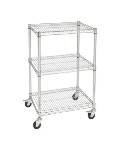 Dymon Wire Shelving Kit Mobile Microwave Cart
