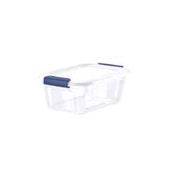 5.5QT (5.2L) Clear Tote w/Locking Lid