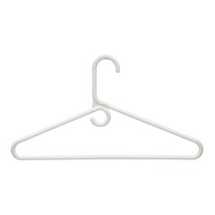 Dymon-Plastic-Clothes-Hanger-White