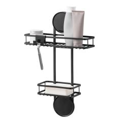 Metropolitan Small Shower Caddy Matte Black
