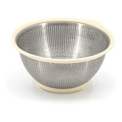 Kitchen-Aid-5qt-Stainless-Steel-Colander---Cream