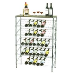 Dymon-Wire-Kit-5-Tier-Angled-Wine-Coffee