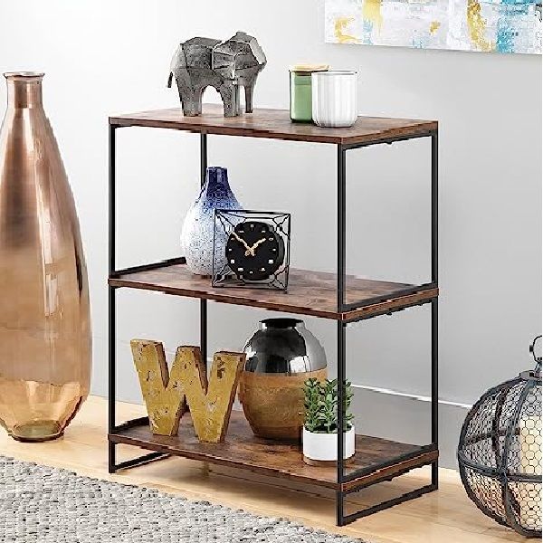 Modern Industrial 3-Tier Shelf