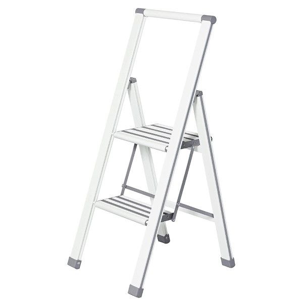 Iladi Two Step Ladder White