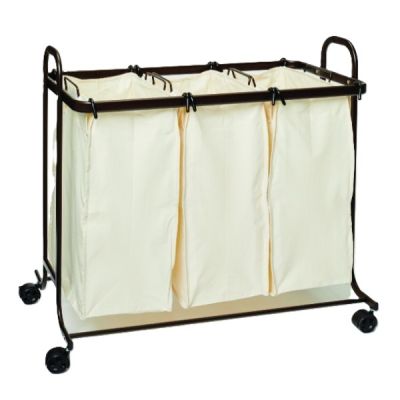 Dymon Devon Triple Laundry Sorter