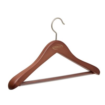 Dymon Quebec Suit Hanger Walnut Finish