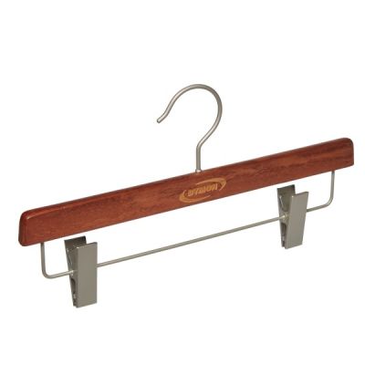 Dymon Quebec Pants Hanger Walnut Finish
