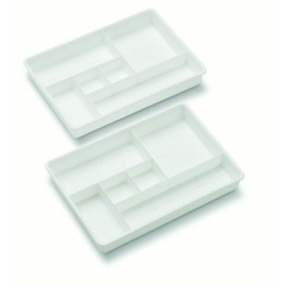 Two Tray Drawer Organizer
