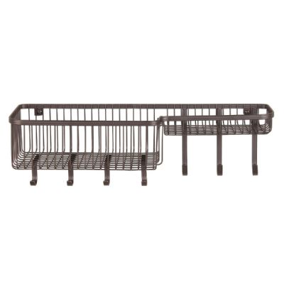 York-Lyra-Wall-Mount-Entryway-Basket-Med-Brnz-1