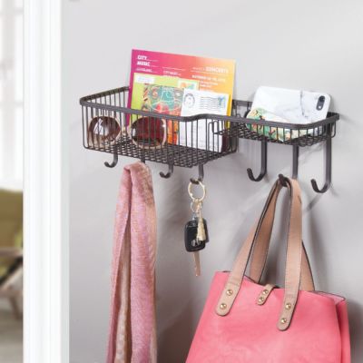 York-Lyra-Wall-Mount-Entryway-Basket-Med-Brnz-3