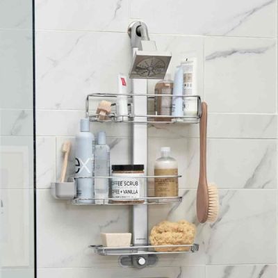simplehuman-Adjustable-Shower-Caddy-Large-1