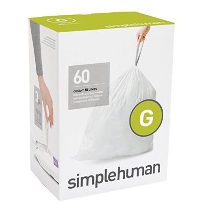 Simplehuman Custom Fit Liner G  60pk