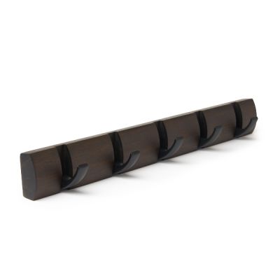 Umbra®-Flip-5-Hook--Walnut-3