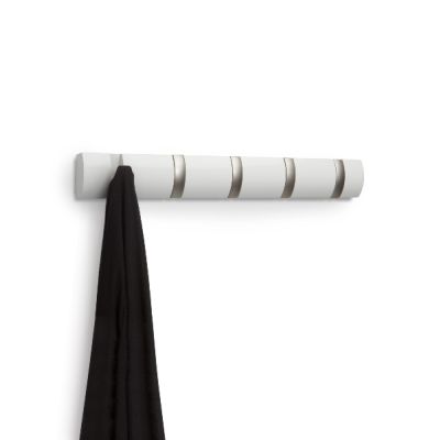 Umbra®-Flip-5-Hook--White-10