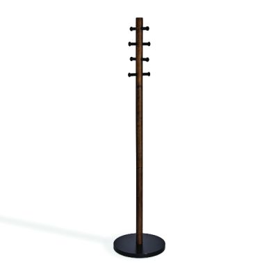 Umbra® Pillar. Coat Rack  Walnut