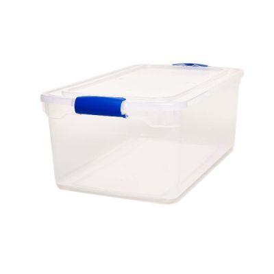 HOMZ Latching Storage Tote 64qt -  60.5L