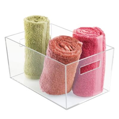 Clarity Vanity Bin Large