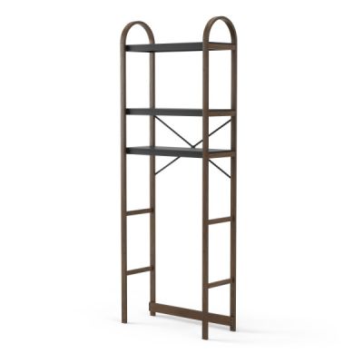 Umbra-Bellwood-Over-The-Toilet-Shelf-Black/Natural