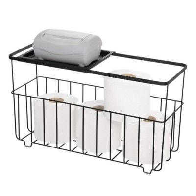 Everett Storage Basket Matte Black