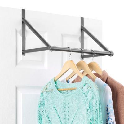 Over-Door-Closet-Rod-Gunmetal-1