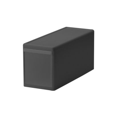 Modular Storage Drawer Low Gray