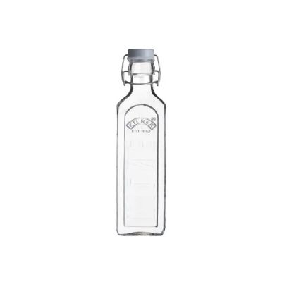 Kilner Square Cliptop Bottle 600ml
