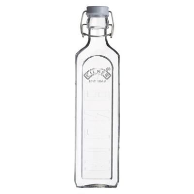 Kilner-Square-Cliptop-Bottle-1L-1
