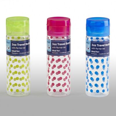 Travel Bottle 3oz-88.7ml - Printed Dot