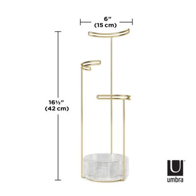 Umbra-Tesora-Jewelry-Stand-Brass-3
