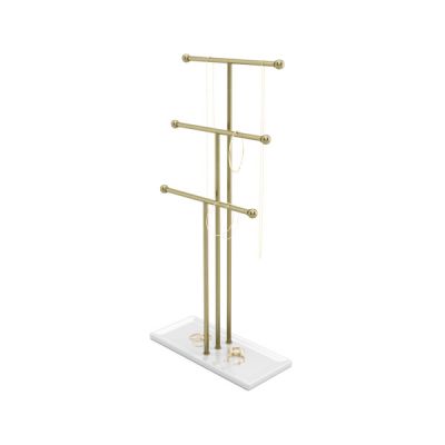 Umbra Trigem Jewelry Stand Brass