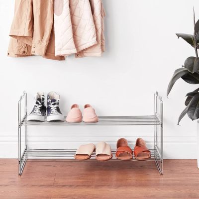 Stackable-Closet-Shelves-Chrome-1