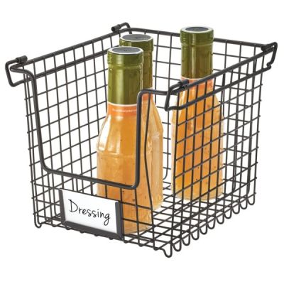 Classico Stackable Basket Black