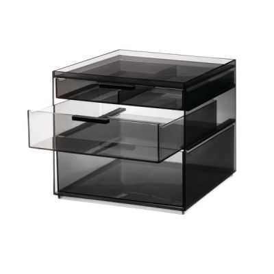 Cosmetic-Organizer-3-Drawer-Tall-Smoke-2