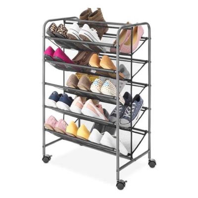 5-Tier Shoe Cart