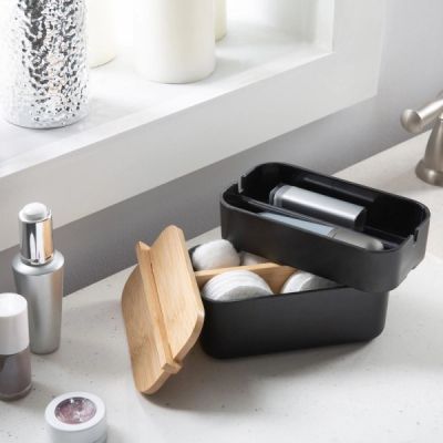 Stowe Double Jewlery Box Black