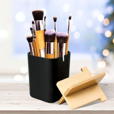 Stowe Makeup Brush Organizer Black