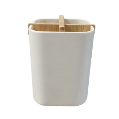 Stowe Makeup Brush Organizer White