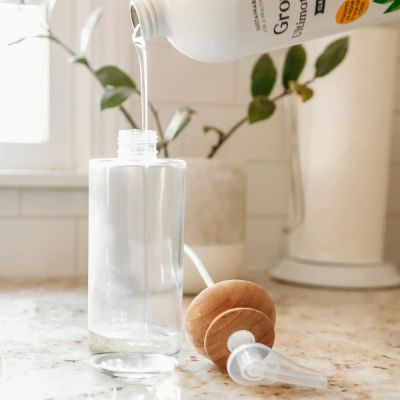 Soap-Opera-Soap/Lotion-Dispenser-Clear-2