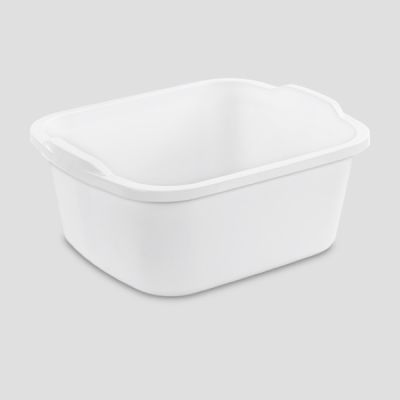 Sterilite Dishpan 17L White