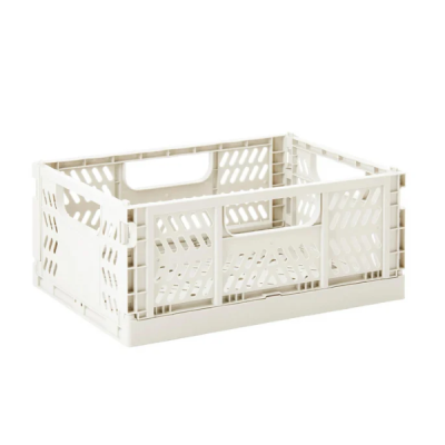 3 Sprouts Folding Crate Large Cream