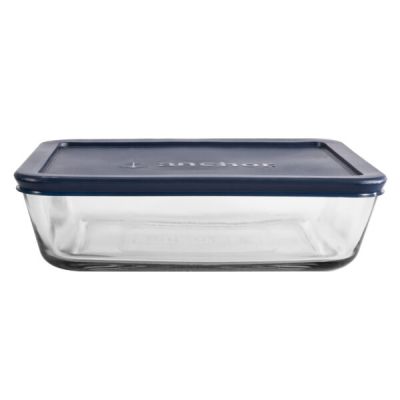 Snugfit Glass Container Rectangular 6 Cup