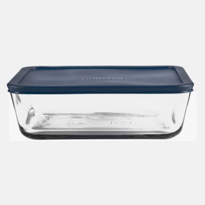 Snugfit Glass Container Rectangular 11 Cup